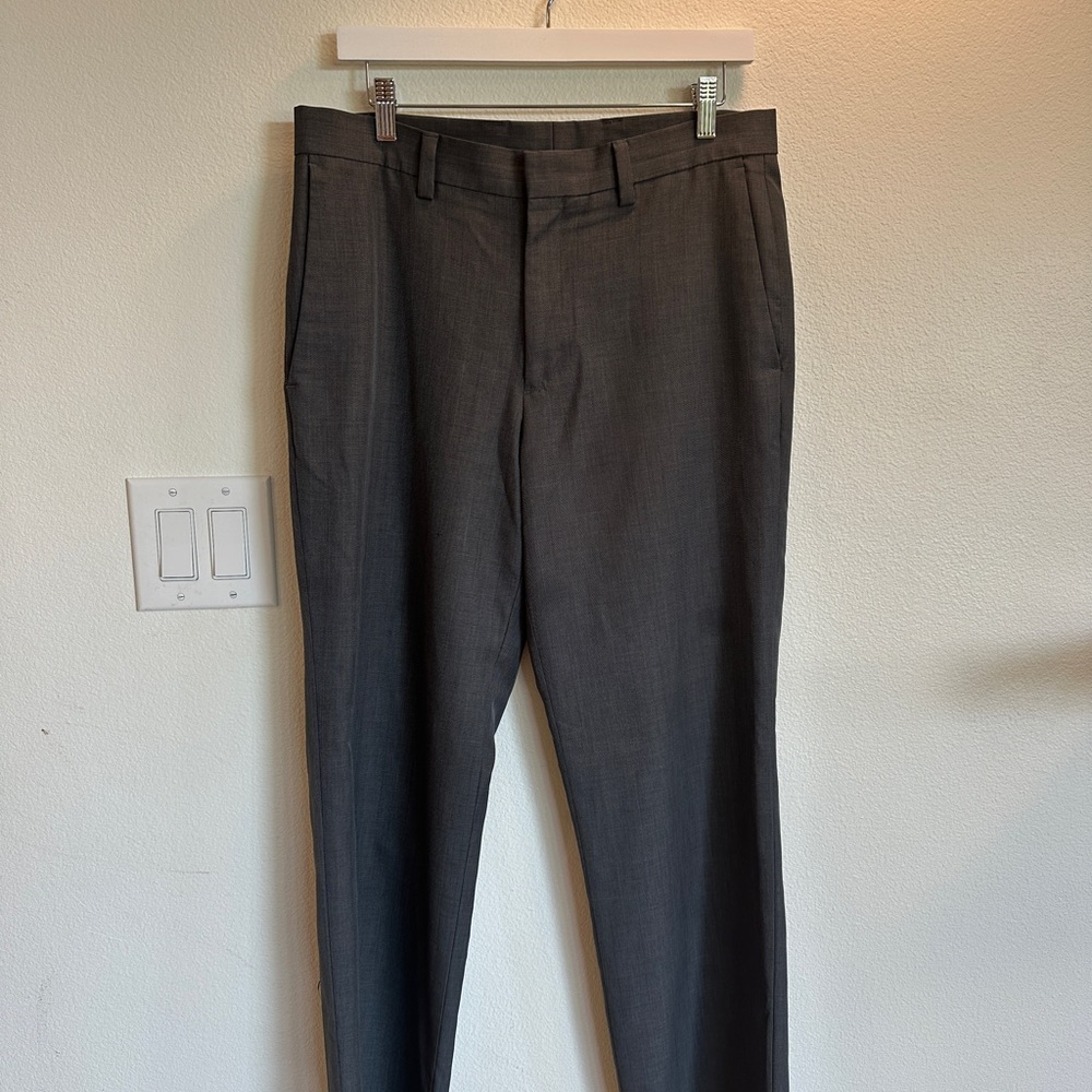 Classic Charcoal Dress Pants for Men